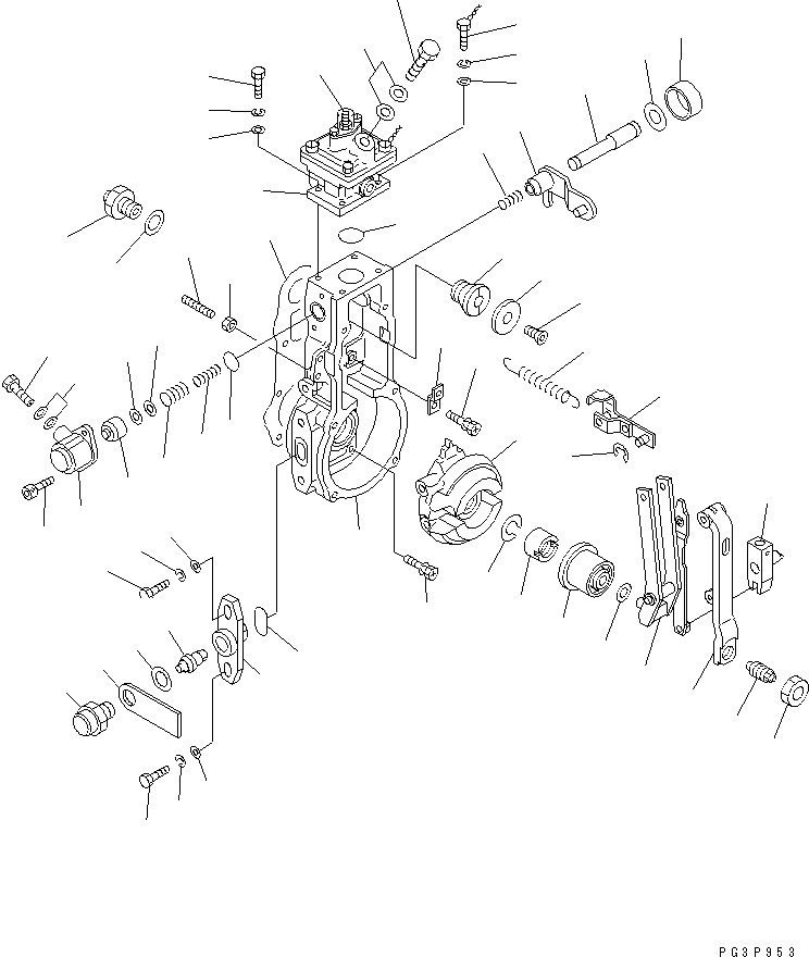 Пружина DK154154-2601 KOMATSU