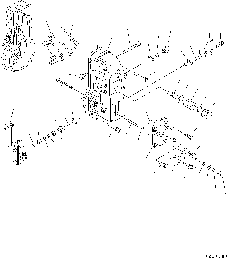Регулятор в сборе (DK105404-5041) KOMATSU