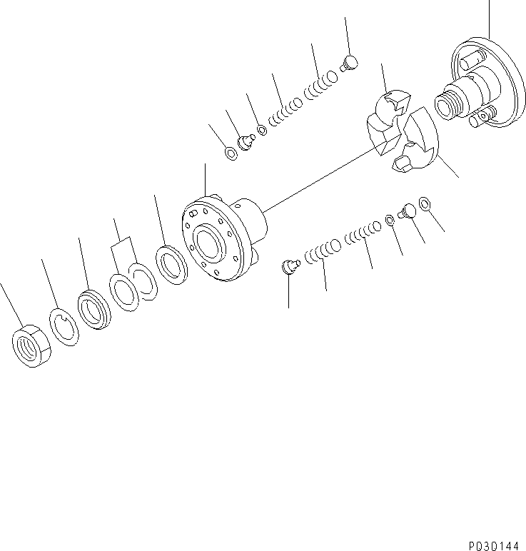 Держатель DK156266-1020 KOMATSU