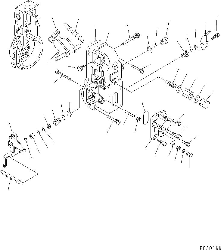 Регулятор в сборе (DK105404-5391) KOMATSU