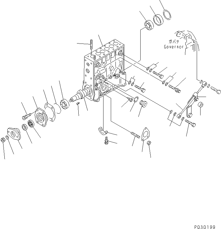 Муфта DK156639-3100 KOMATSU