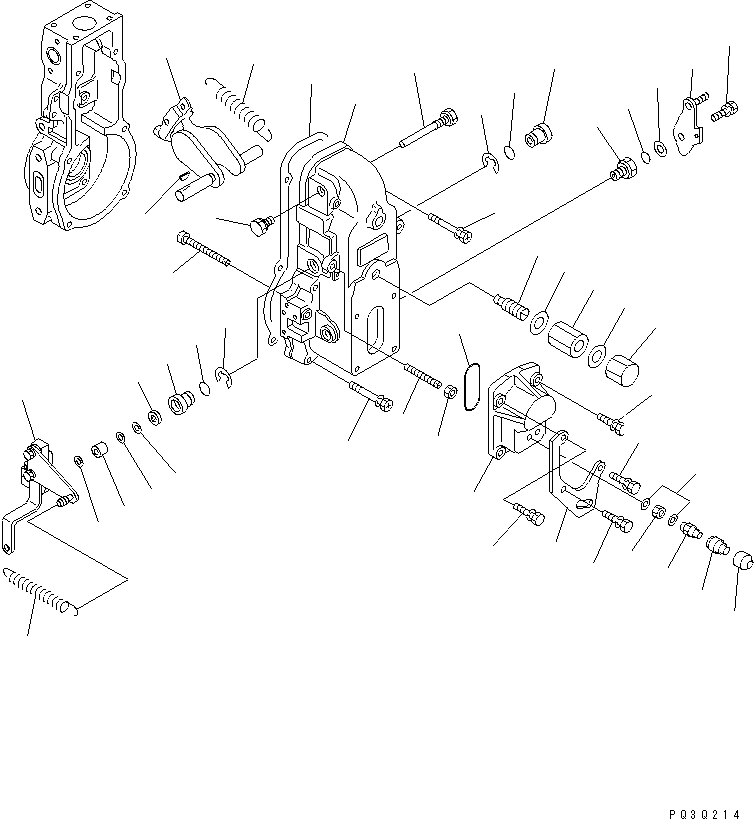 Регулятор в сборе (DK105404-5510) KOMATSU