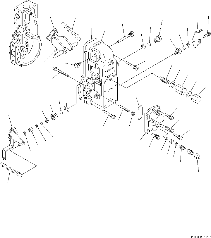Регулятор в сборе (DK105404-5571) KOMATSU