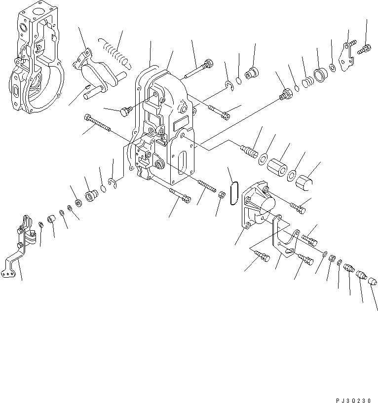Болт DK029020-2040 KOMATSU