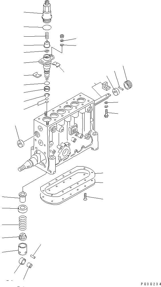Корпус в сборе (ND090100-7461) KOMATSU