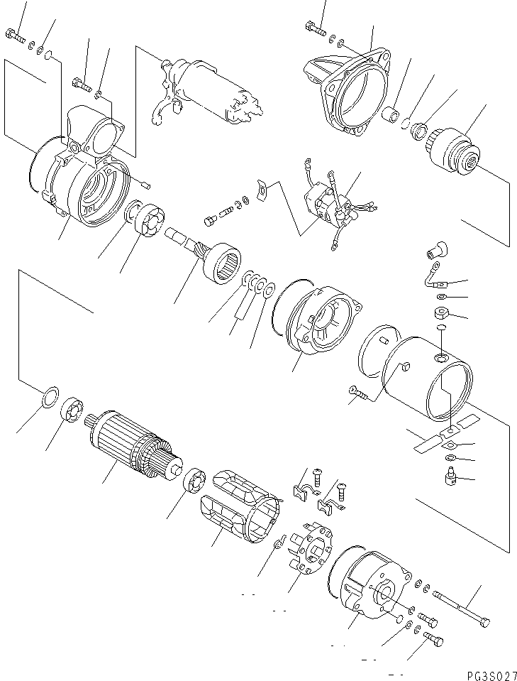 Винт KD1-23903-0010 KOMATSU