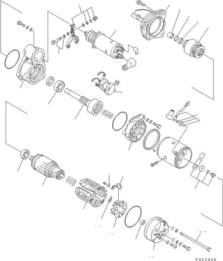 Выключатель в сборе KD0-25000-6791 KOMATSU