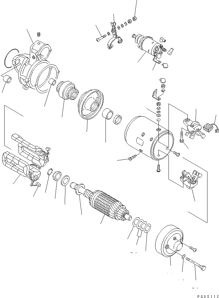 Вкладыш KD1-21351-0370 KOMATSU