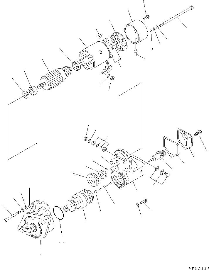 STARTER KIT ND028099-3780 KOMATSU