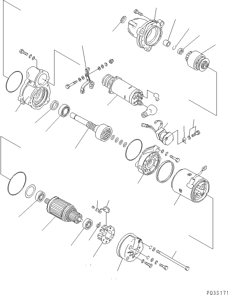 Крышка KD0-23761-0100 KOMATSU