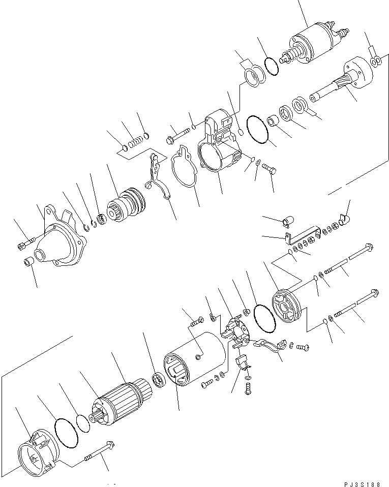 CENTER BRACKET A. SD2244-0584009 KOMATSU