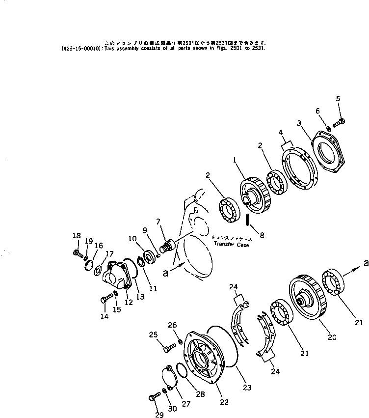 Прокладка 232-15-13451 KOMATSU