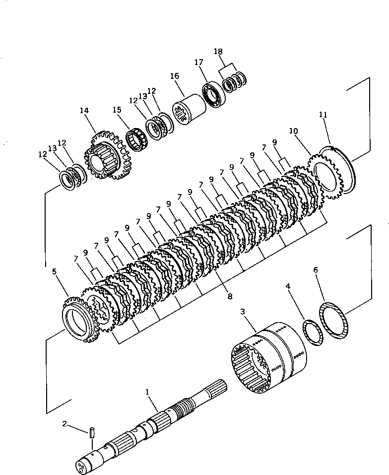 GEAR,FORWARD 419-15-12151 KOMATSU