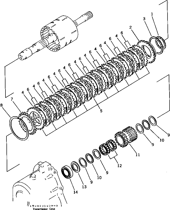 GEAR,REVERSE 419-15-12260 KOMATSU