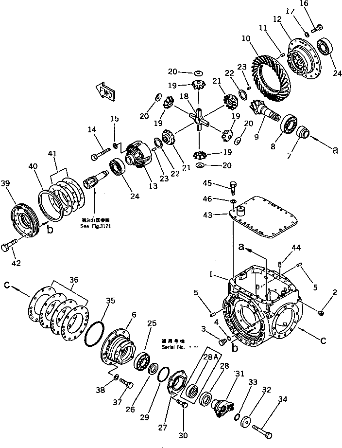 GEAR ASS'Y,PINION 419-22-11201 KOMATSU