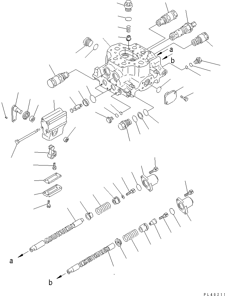 Клапан в сборе 700-93-39002 KOMATSU