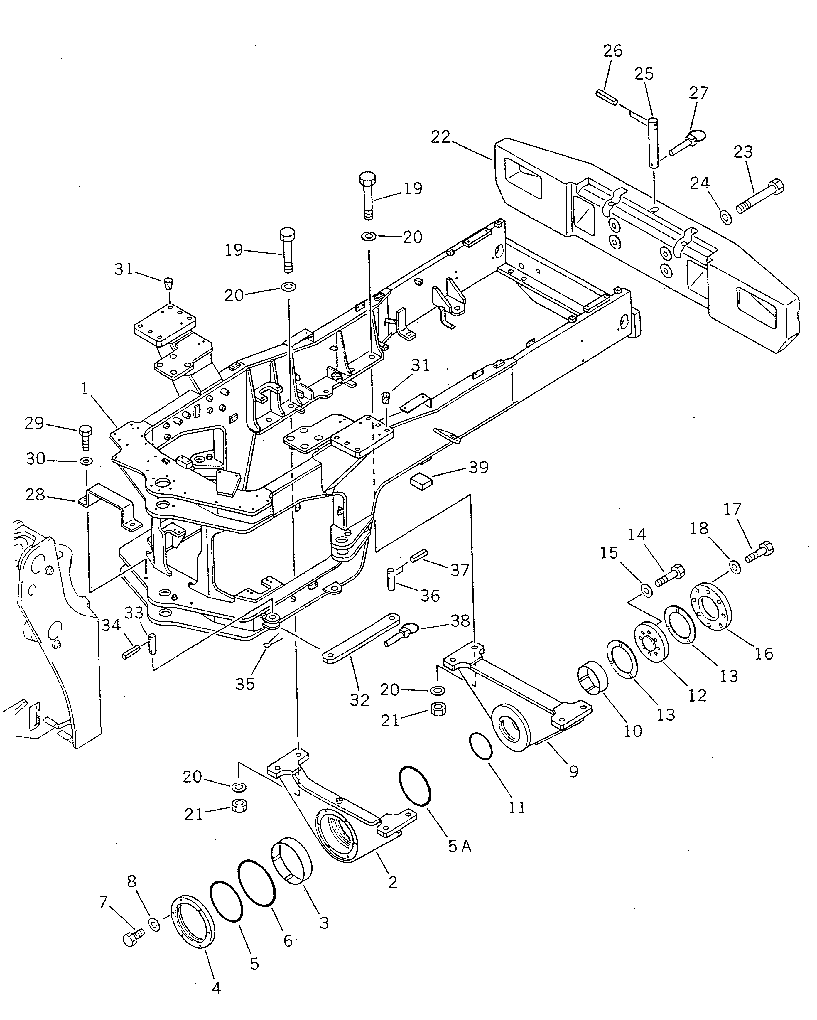 Уплотнительное кольцо круглого сечения (\2\07000-06170) KOMATSU