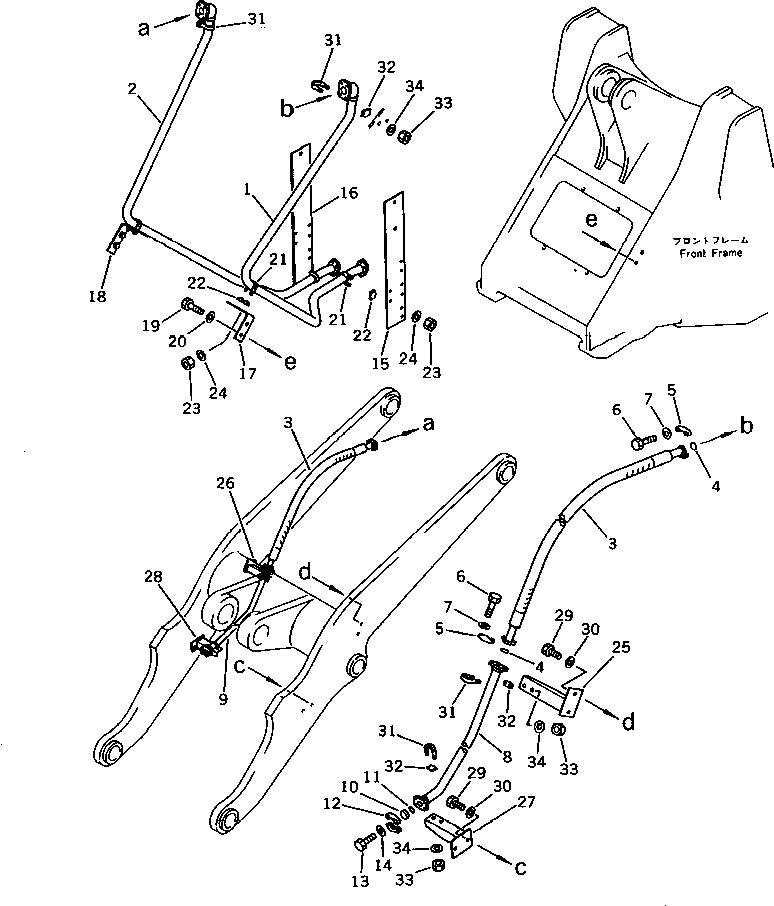 Пластина правая 424-877-1180 KOMATSU