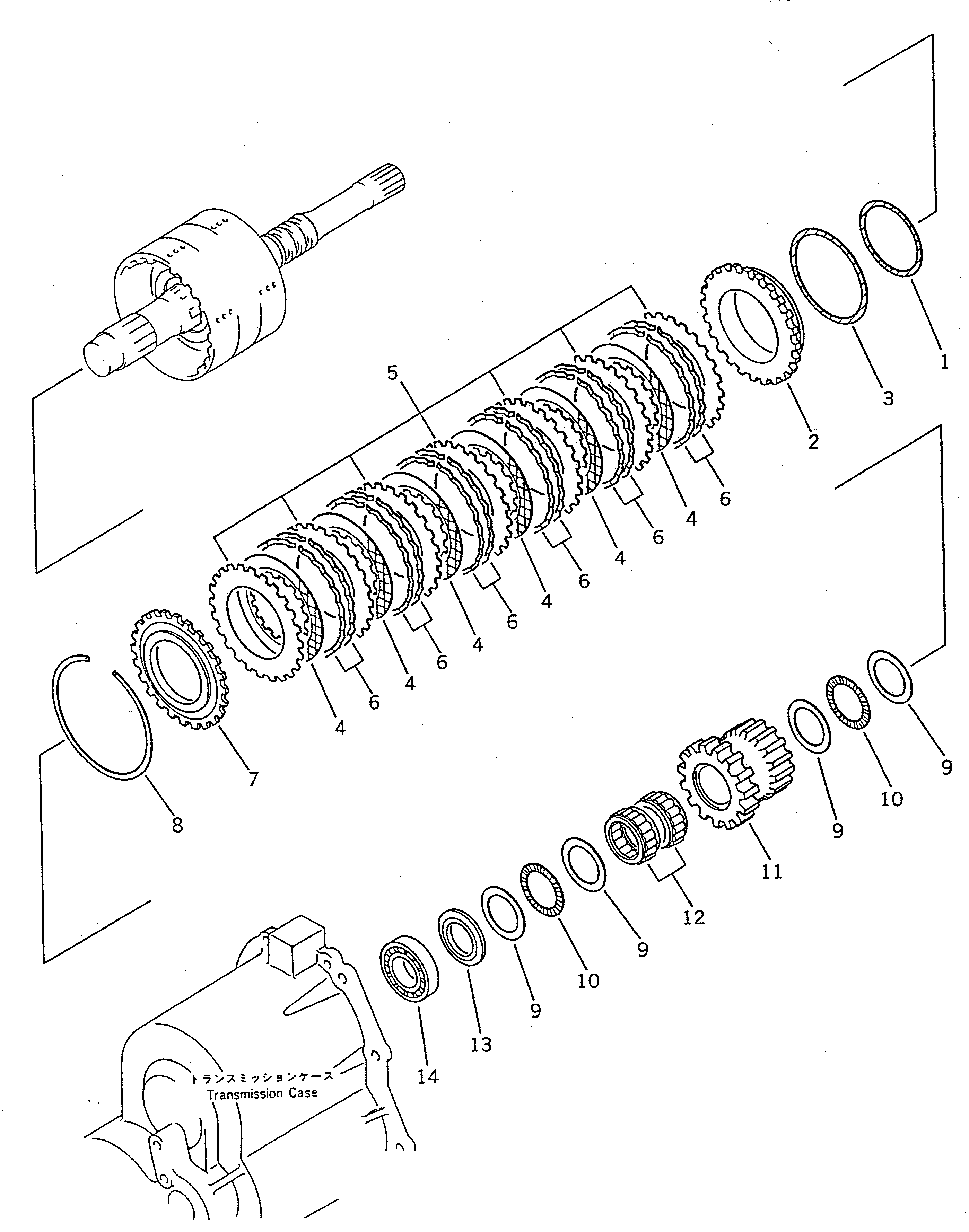 GEAR,REVERSE 417-15-12242 KOMATSU