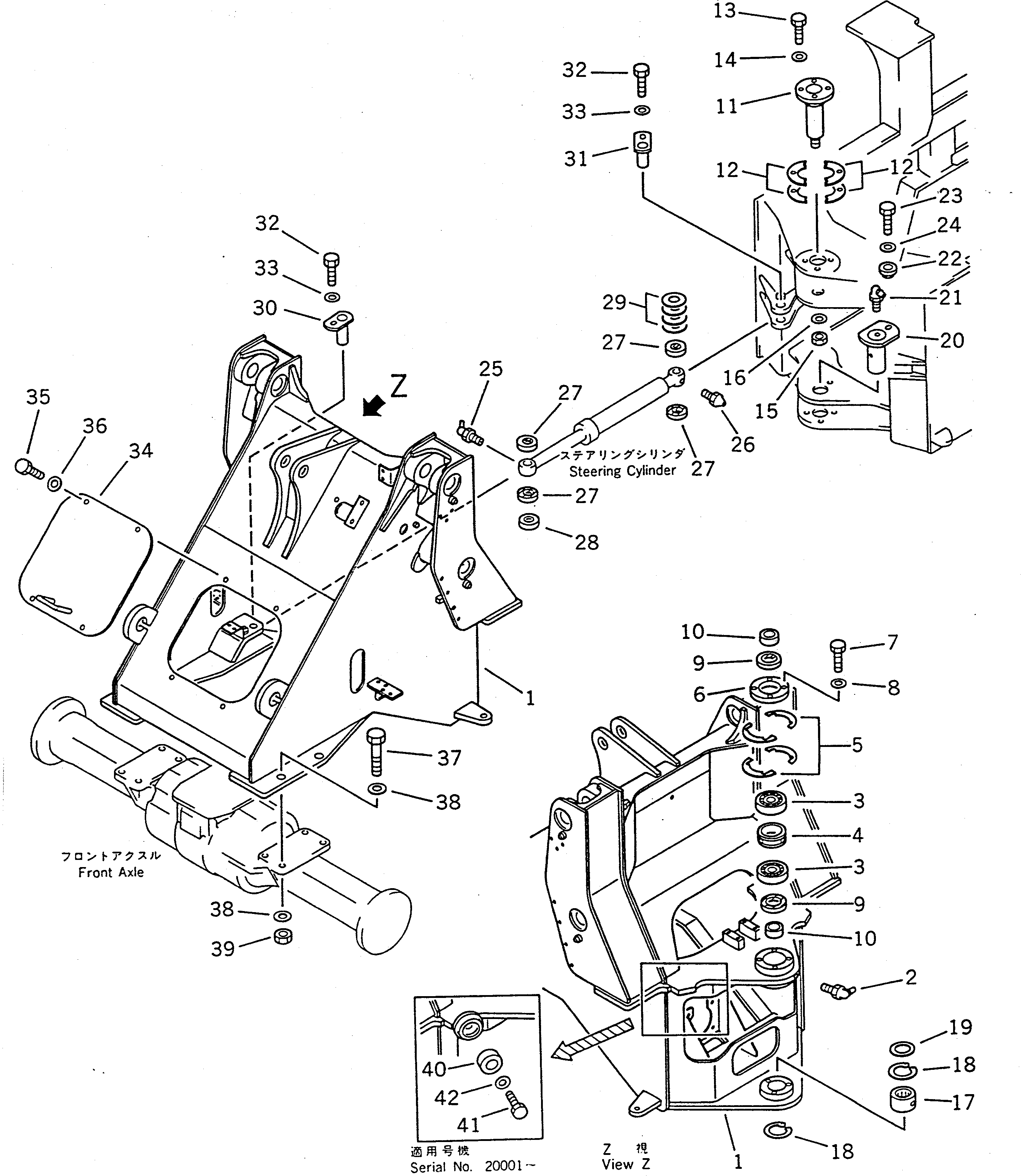 FRAME,FRONT 417-46-11510 KOMATSU