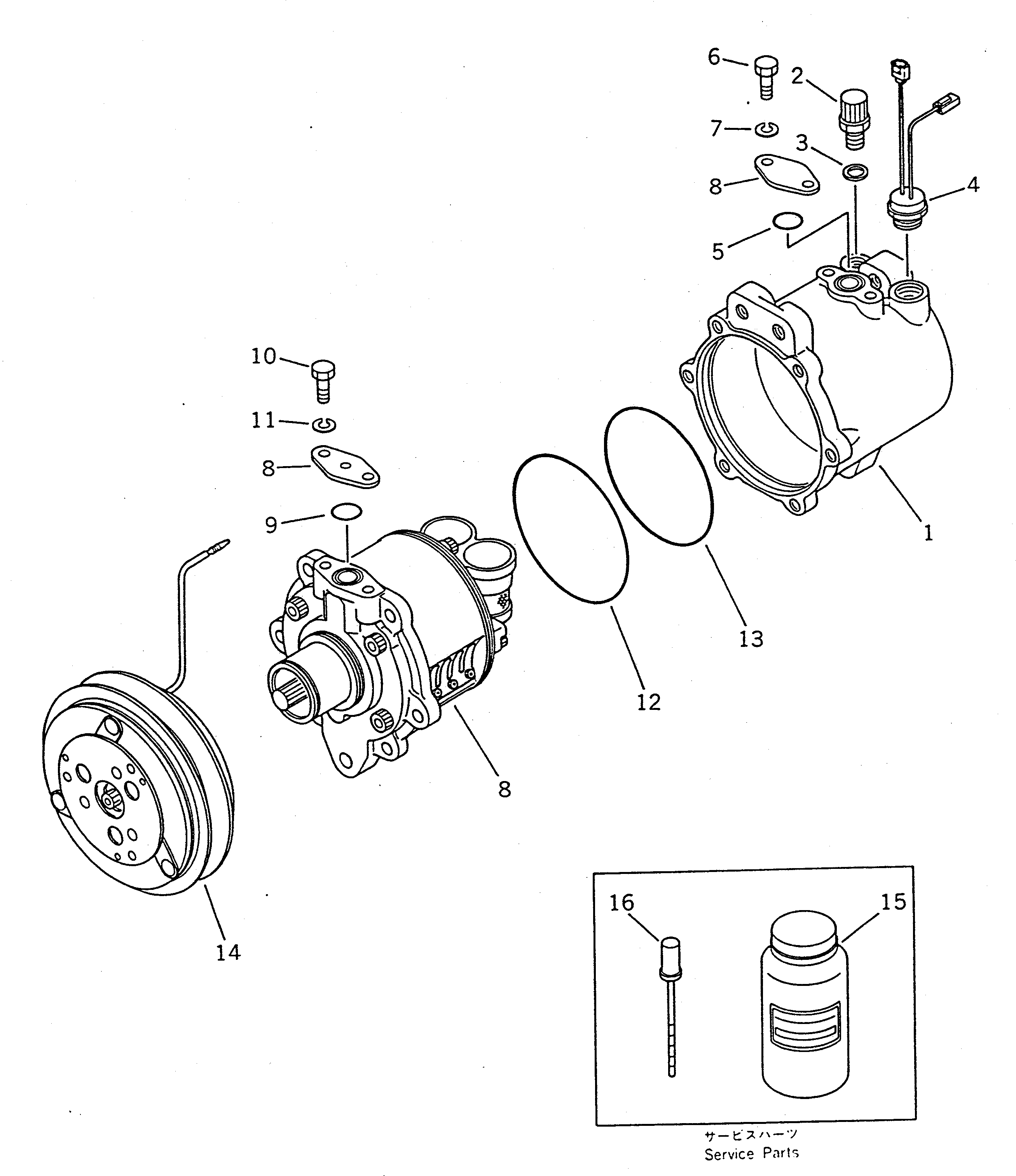 GAUGE,OIL LEVEL (SERVICE PARTS) 421-07-11380 KOMATSU
