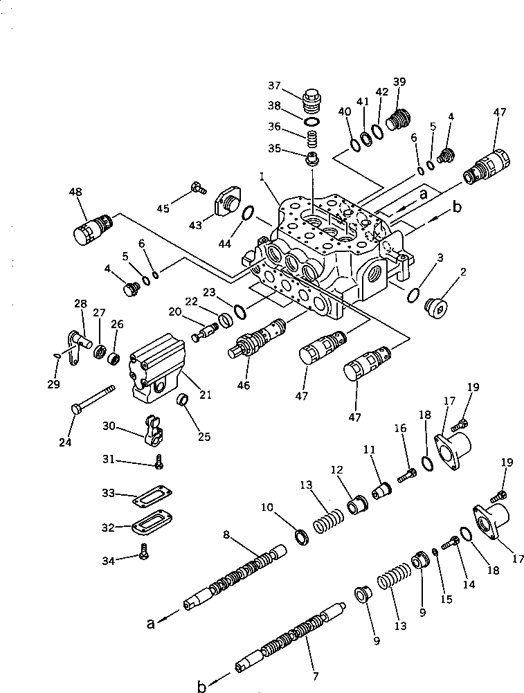 Клапан в сборе \0\700-93-39001 KOMATSU