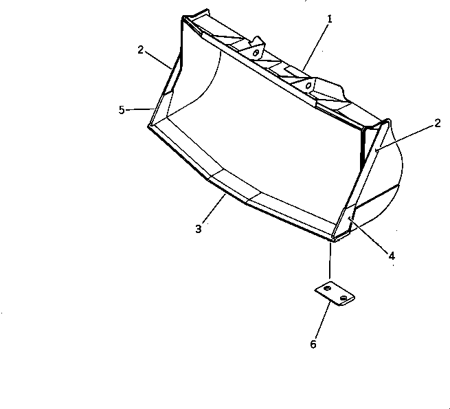 EDGE (WELDED) 419-809-1120 KOMATSU