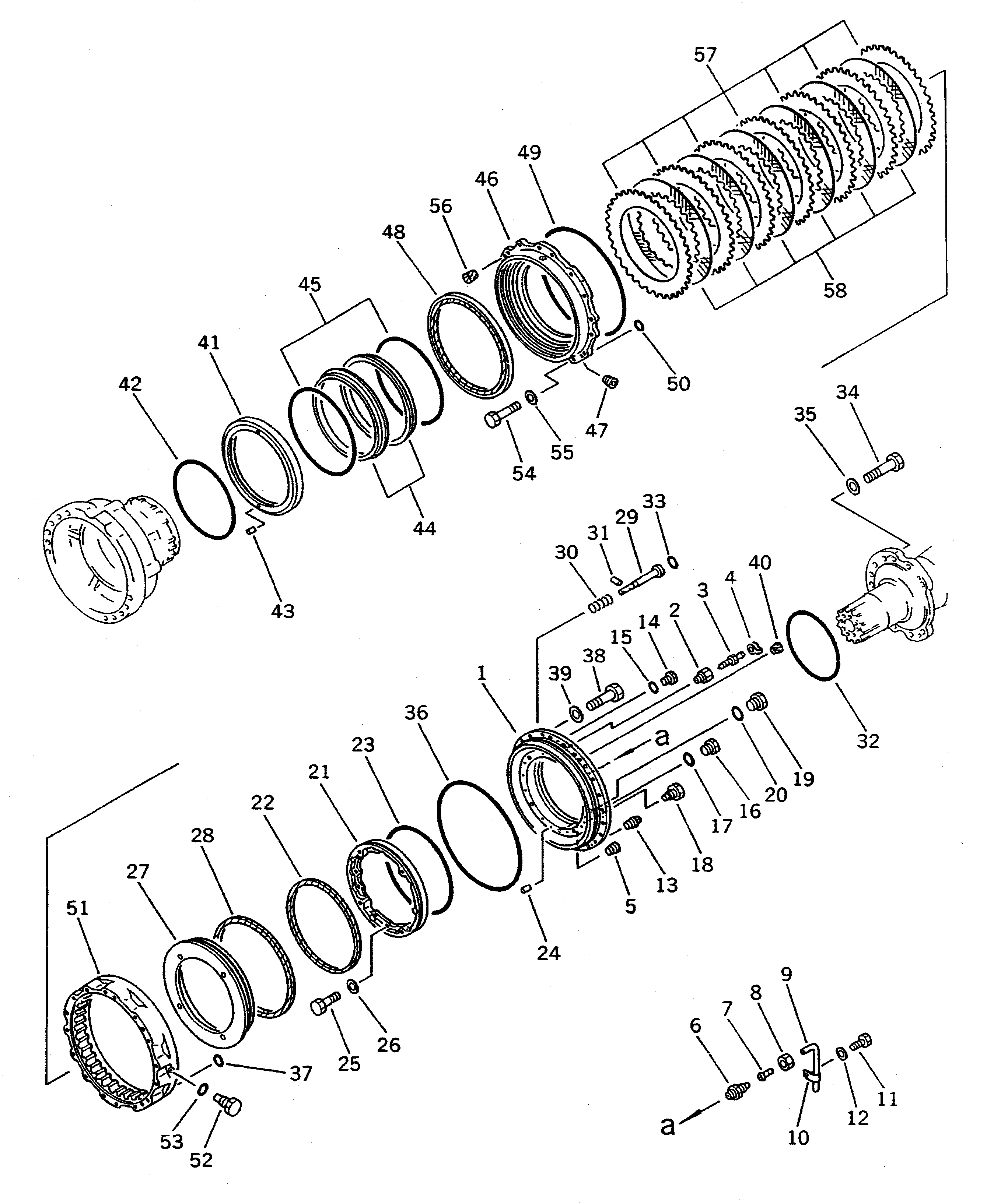 Уплотнительное кольцо (k6) (\2\07000-05350) KOMATSU