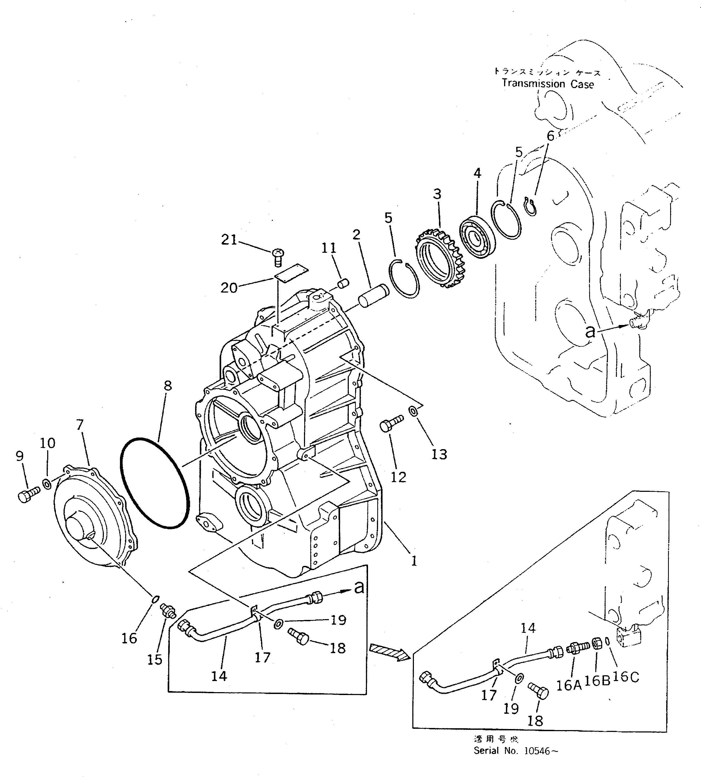 GEAR¤ 26 TEETH,IDLER 415-15-12952 KOMATSU