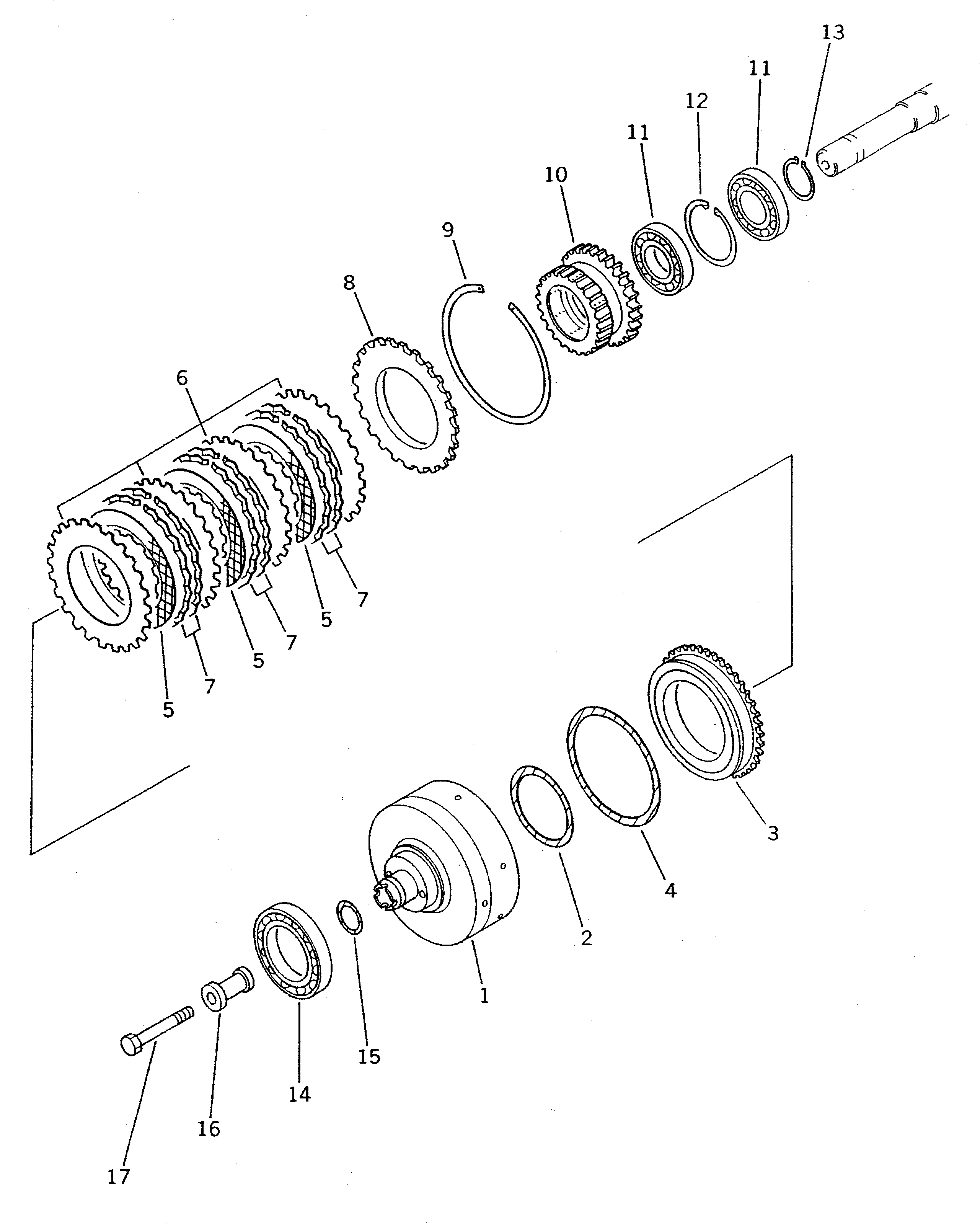 Подшипник 06030-06911 KOMATSU