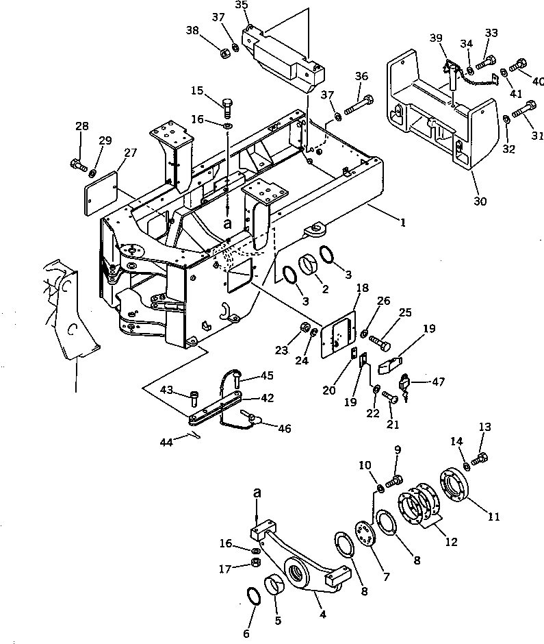 WEIGHT,COUNTER 417-46-13112 KOMATSU