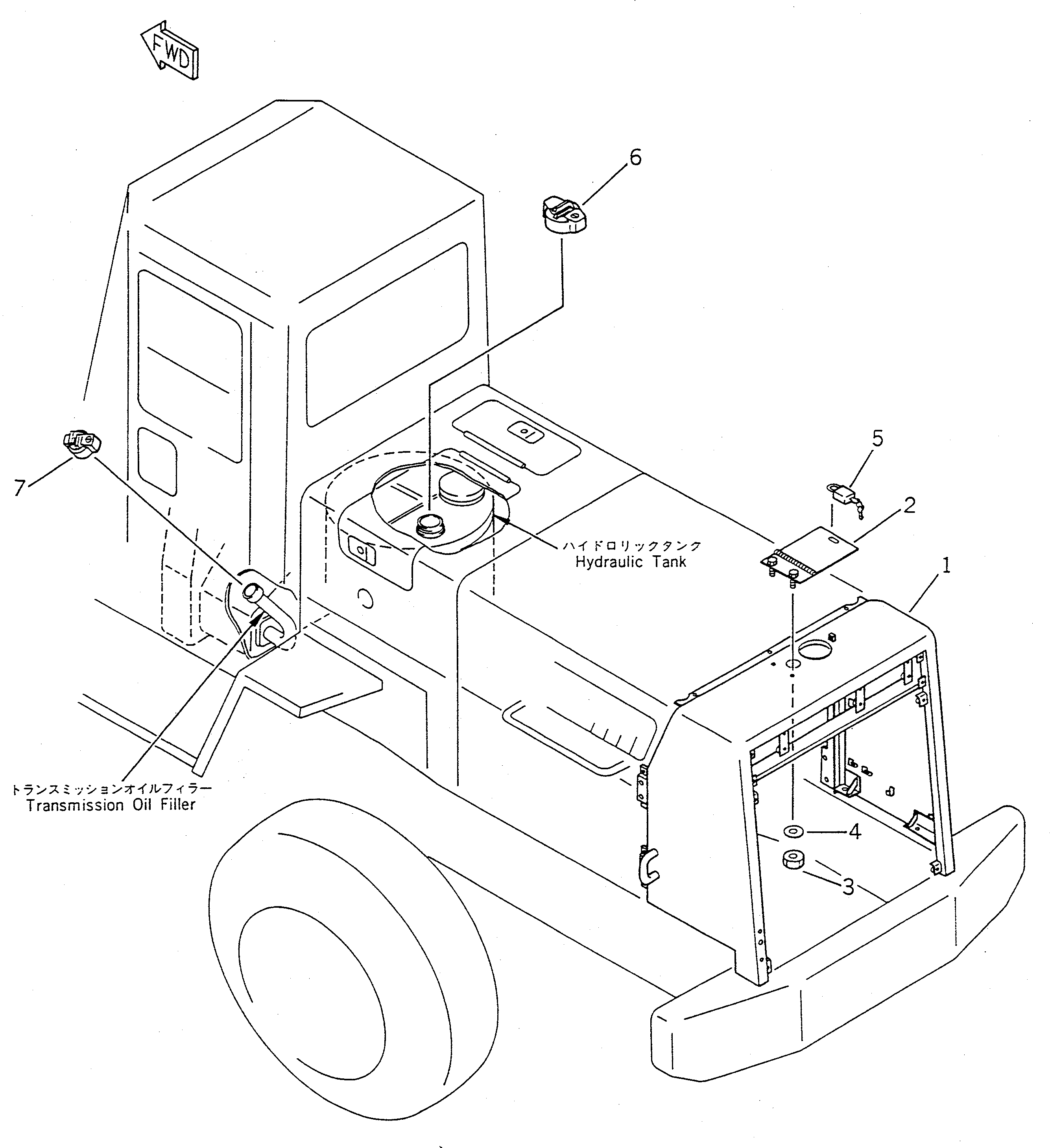 GUARD,(MODIFIED PARTS) 421-54-11122 KOMATSU