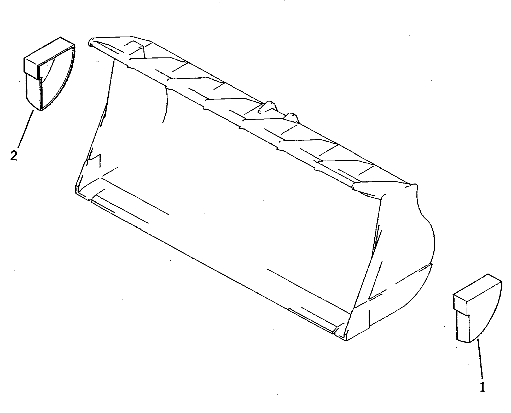 GUARD,R.H. (WELDED) 426-70-12222 KOMATSU