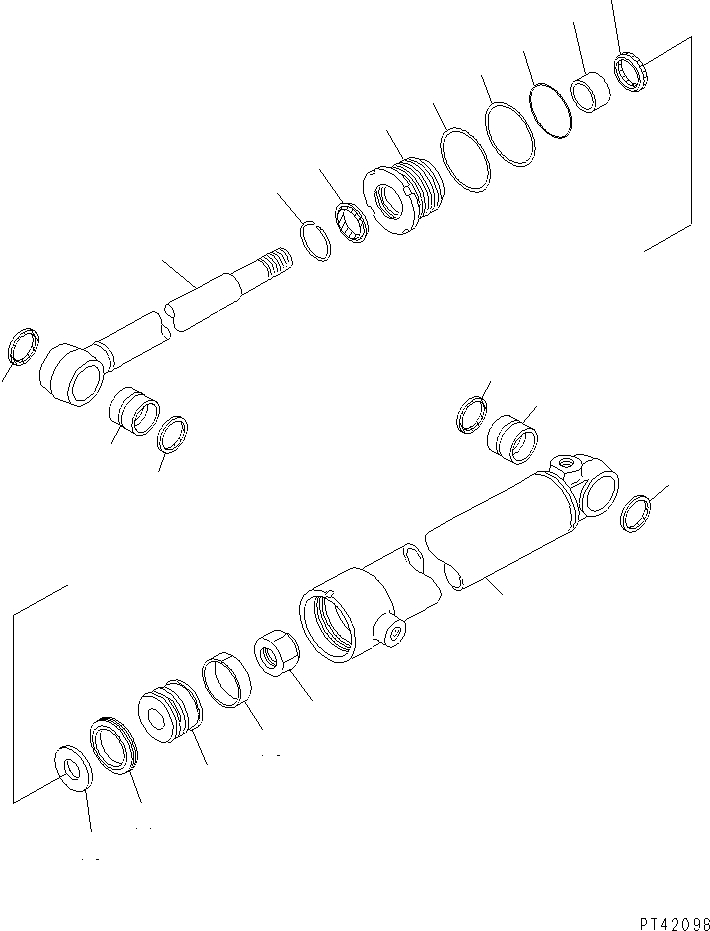 Головка цилиндров 707-29-60080 KOMATSU