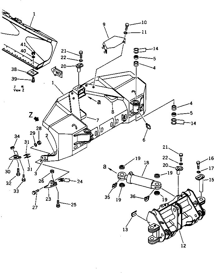 CRADLE 418-837-1122 KOMATSU