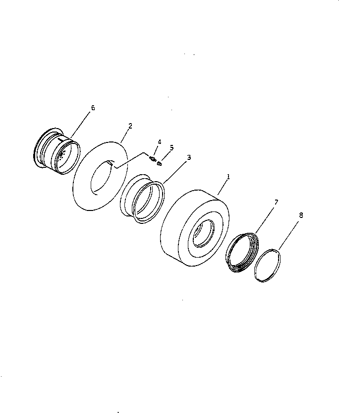 FLANGE,SIDE 418-30-11170 KOMATSU