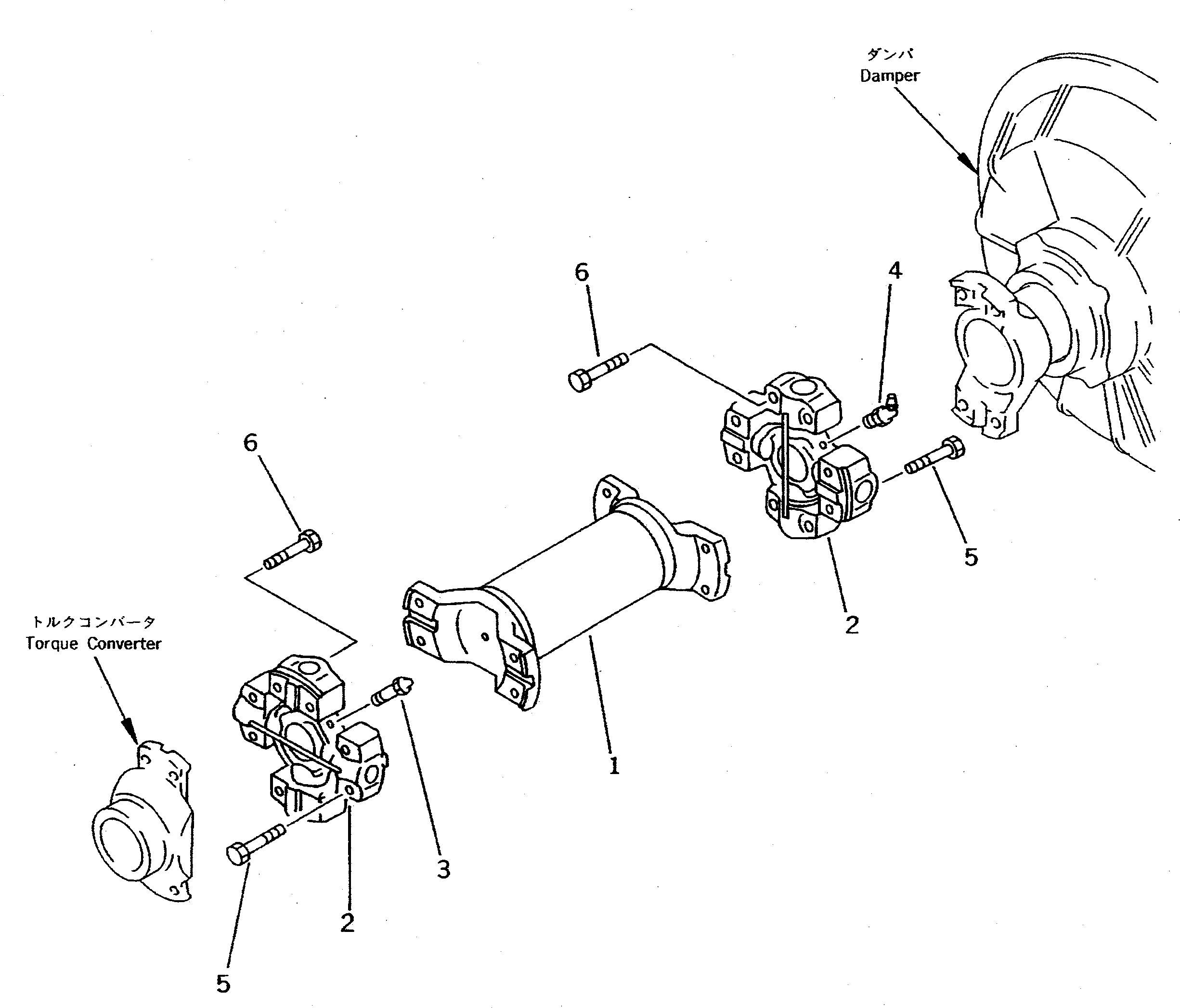 UNIVERSAL JOINT A. 427-20-11213 KOMATSU