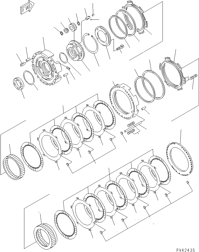 Подшипник \0\09232-03838 KOMATSU