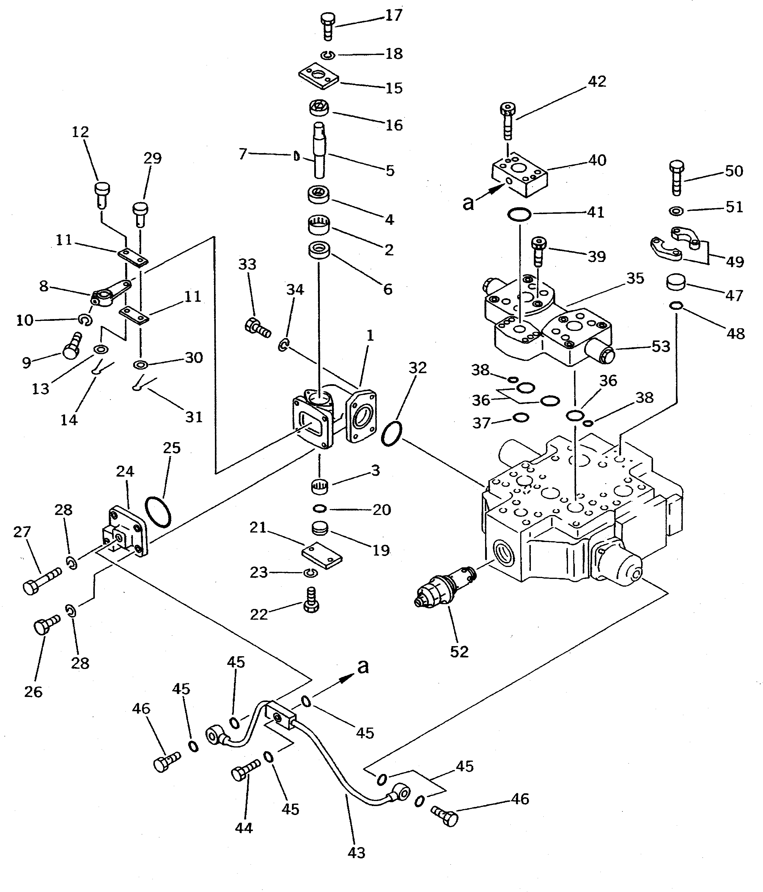 VALVE ASS'Y,STEERING DEMAND (702-23-41003) KOMATSU
