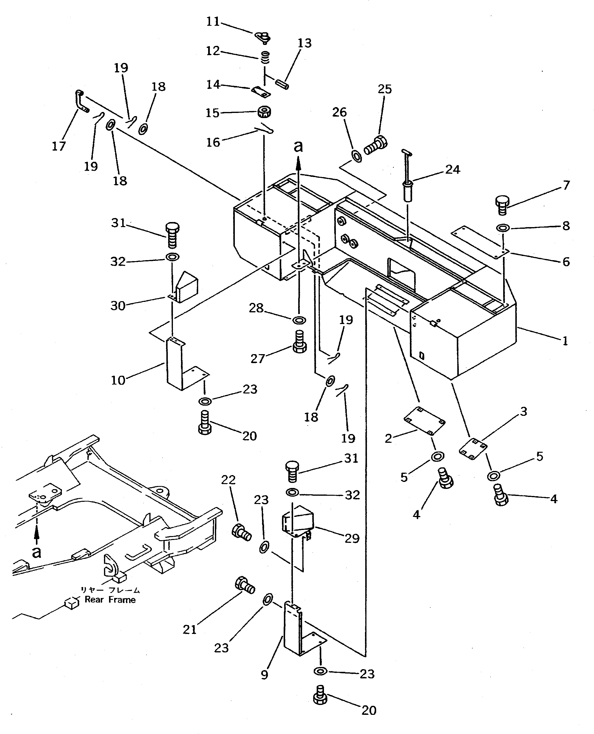 WEIGHT,COUNTER 427-46-15112 KOMATSU