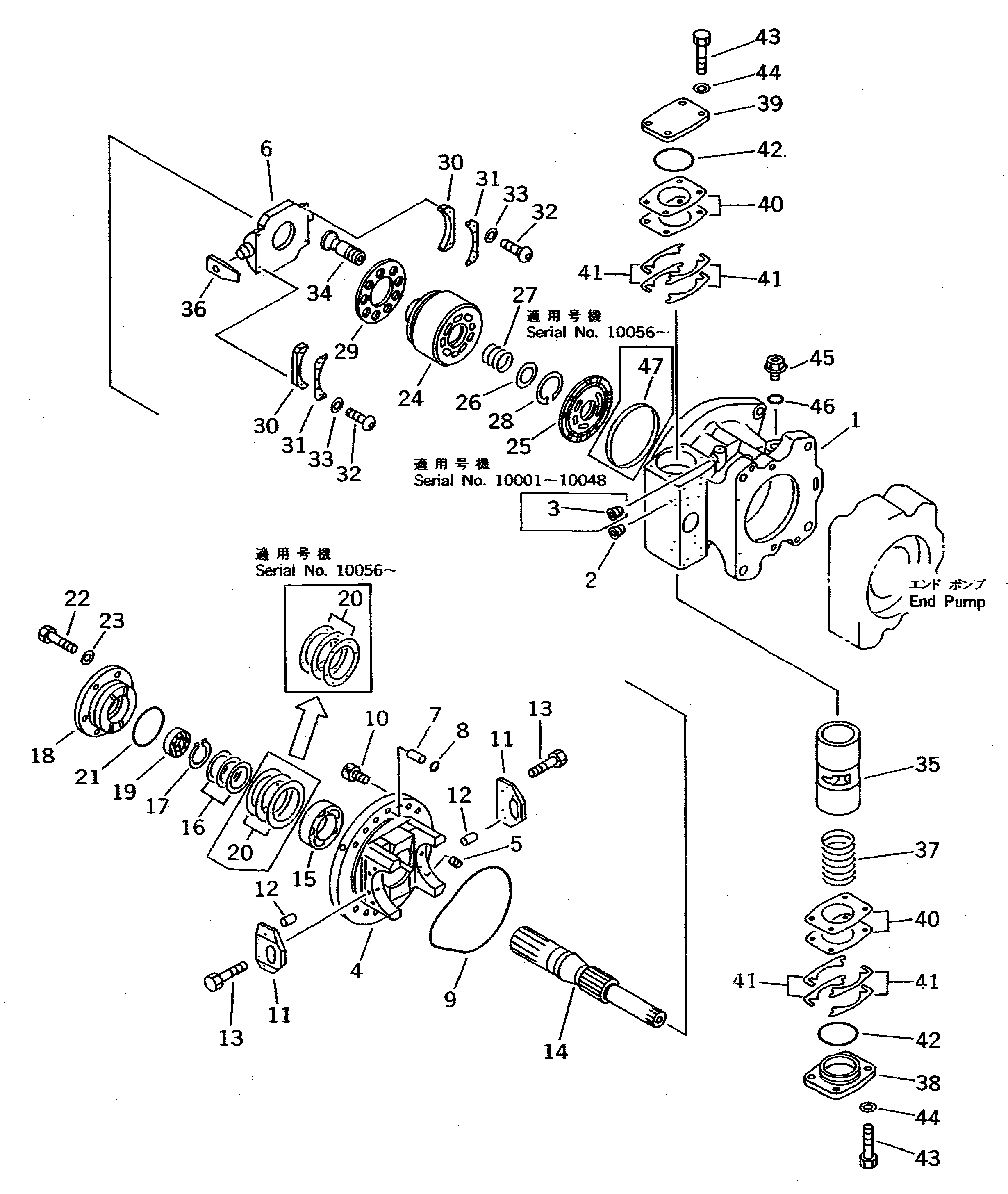 Уплотнительное кольцо круглого сечения (\2\07000-02065) KOMATSU