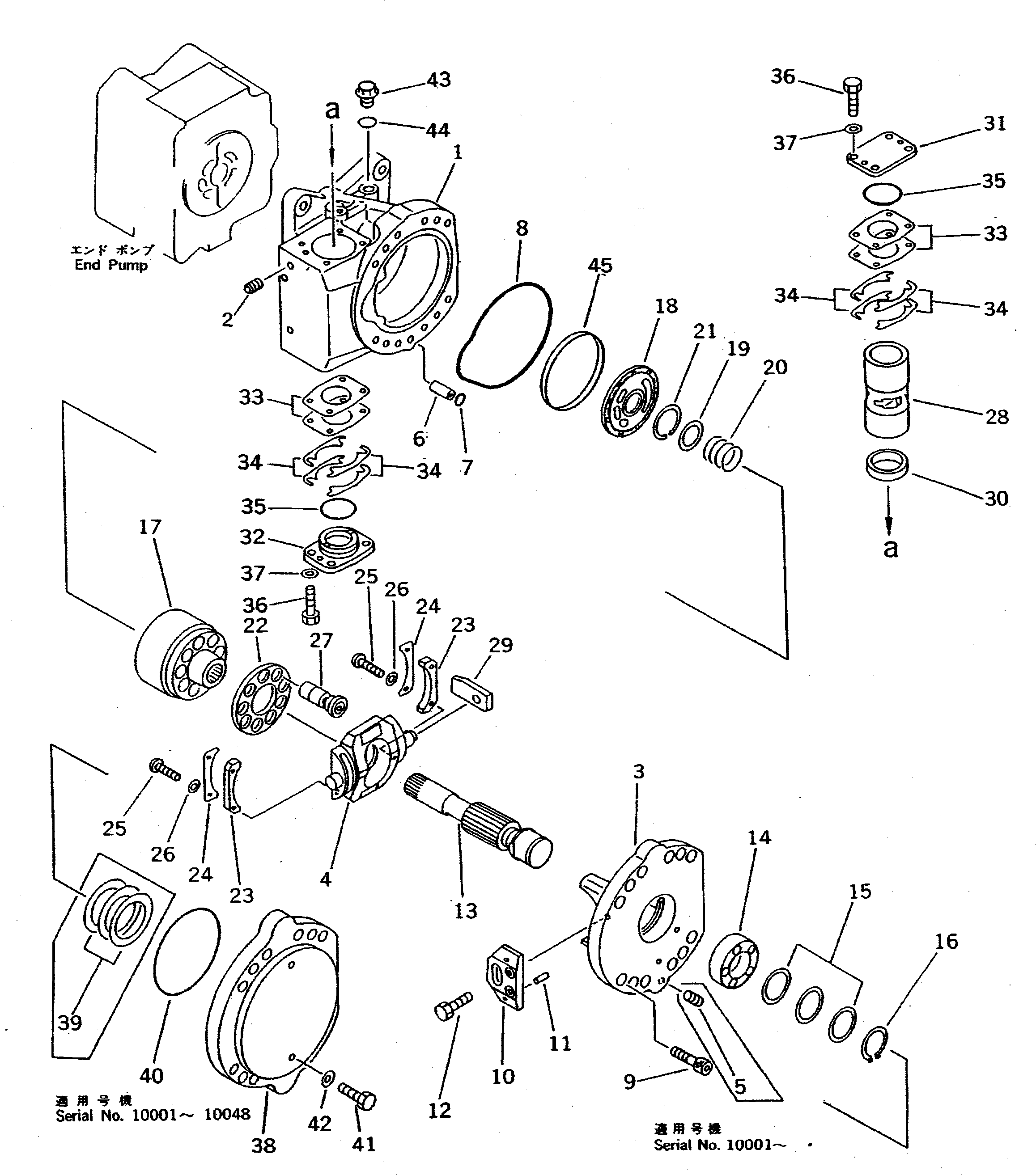 BLOCK ASS'Y,CYLINDER (\7\708-25-00410) KOMATSU