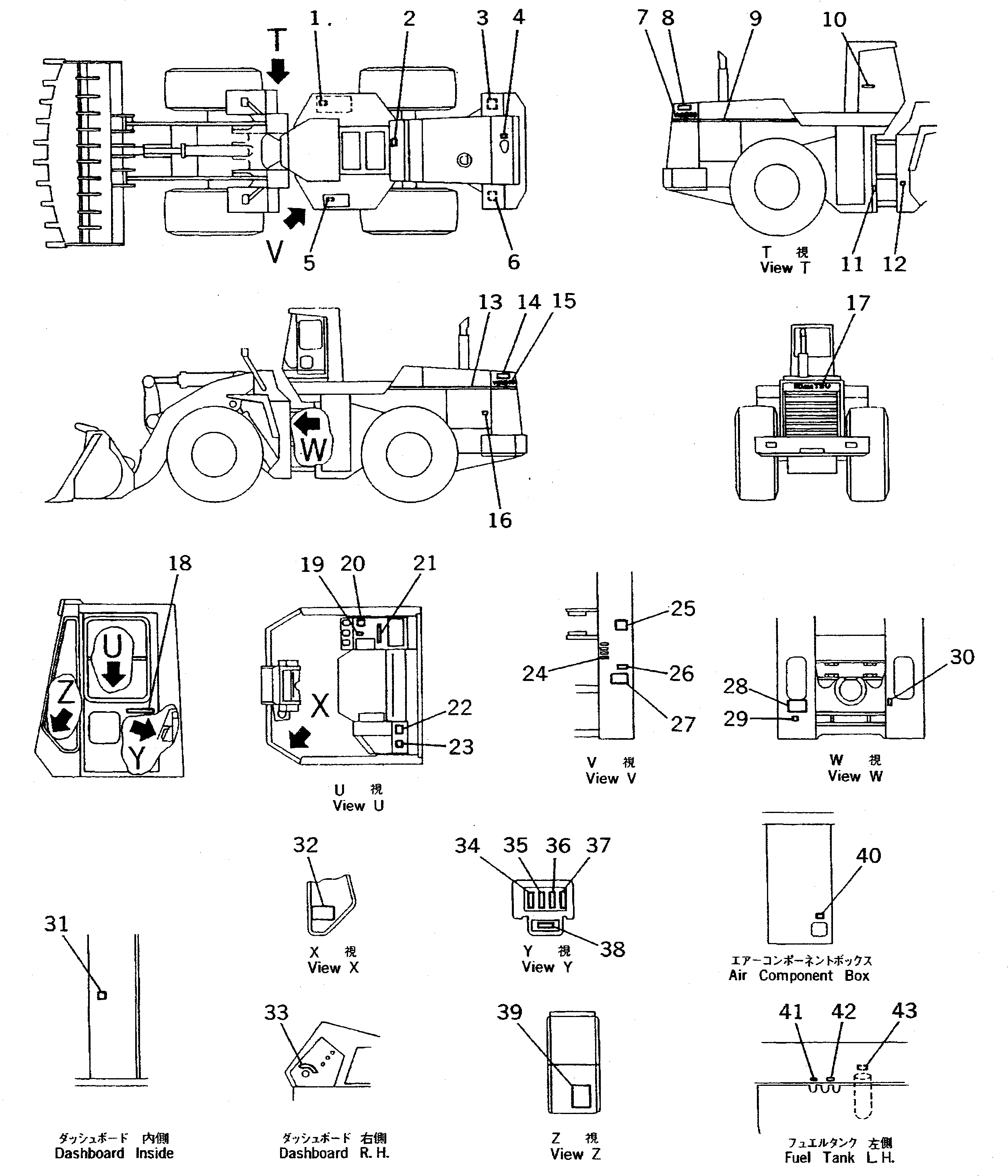 PLATE, SAFETY,AIR RESERVOIR DRAIN 09152-06000 KOMATSU