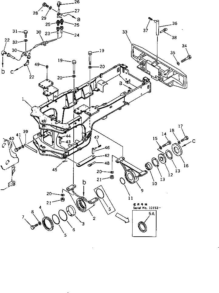 WEIGHT,COUNTER 424-46-13310 KOMATSU