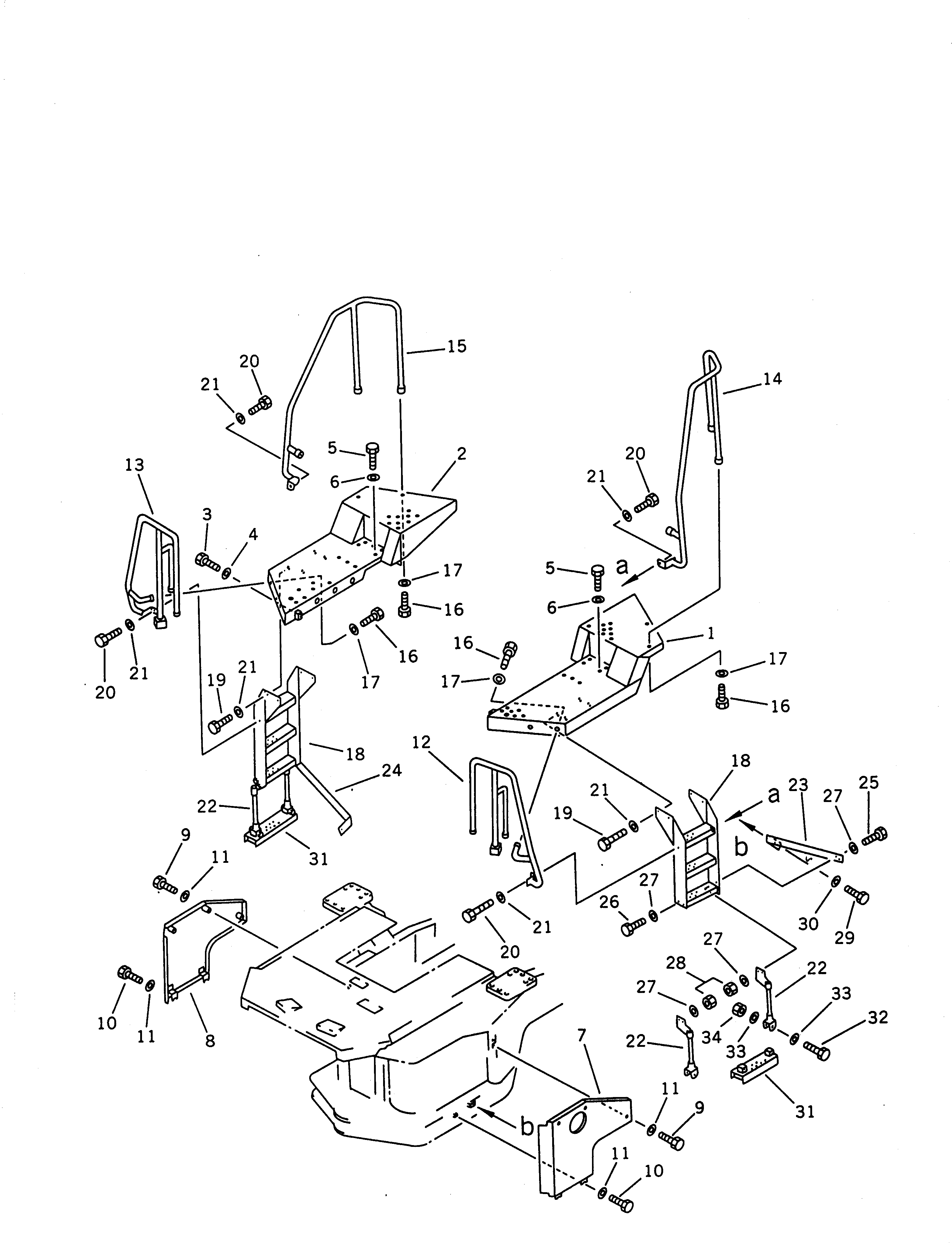 HANDLE,L.H. 421-54-13380 KOMATSU
