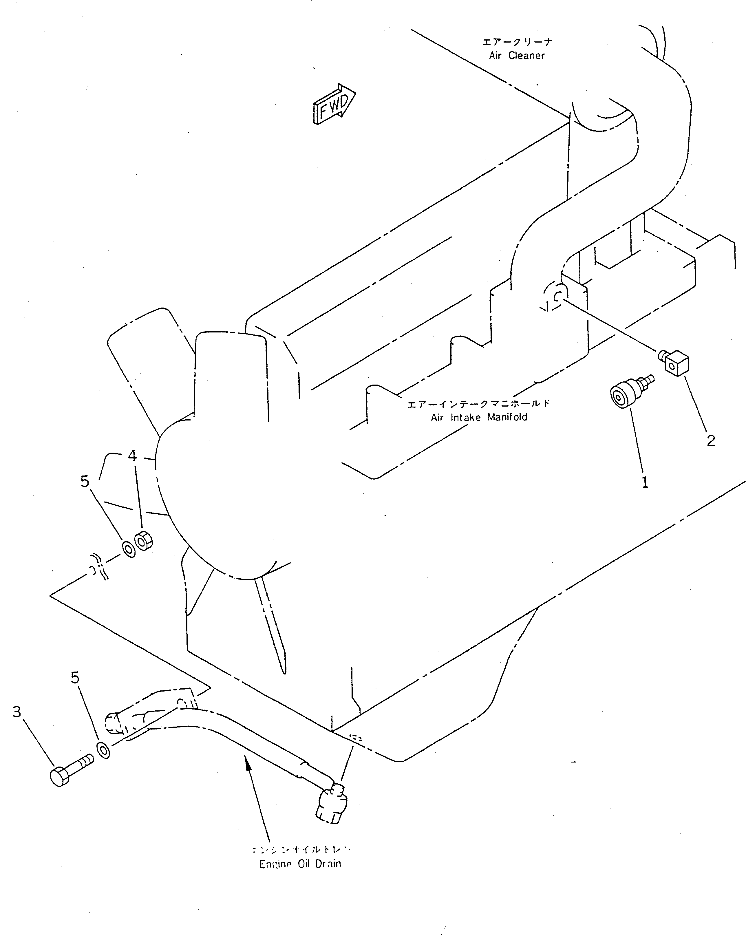 ELBOW,(SEE FIG.0131B) (6693-62-1930) KOMATSU