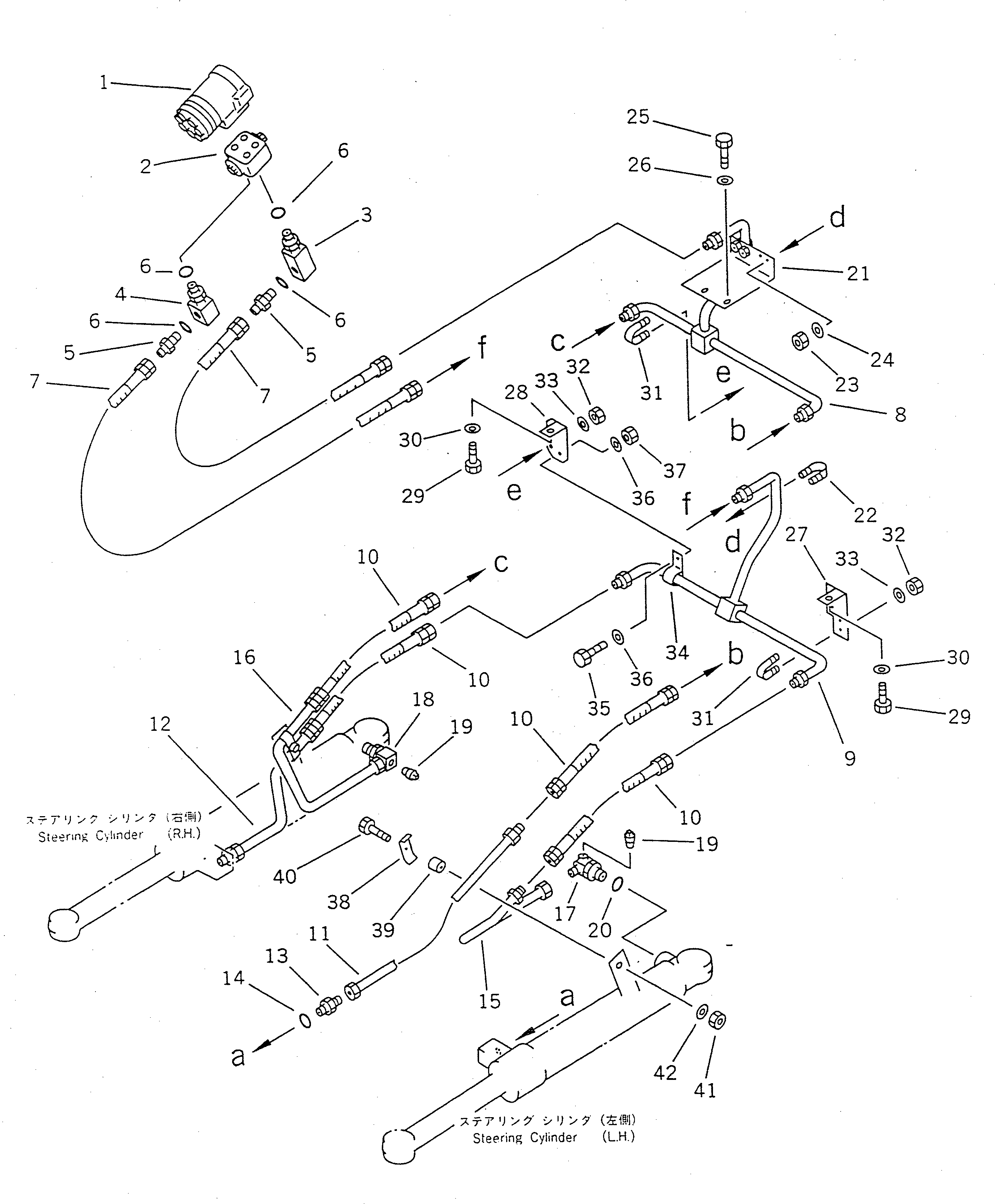STEERING VALVE ASS'Y (416-64-15700) KOMATSU