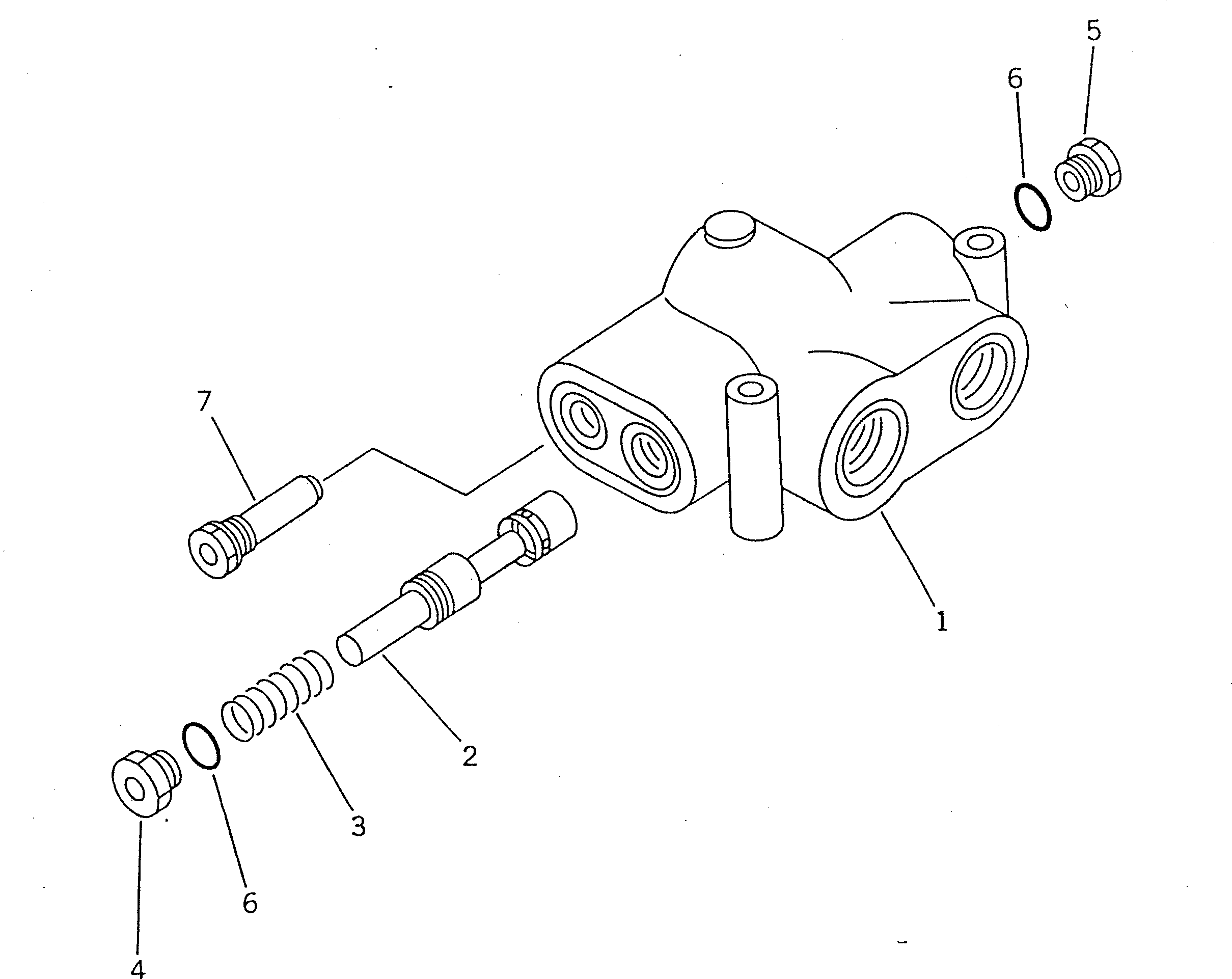 VALVE ASS'Y,PRIORITY 416-64-15200 KOMATSU