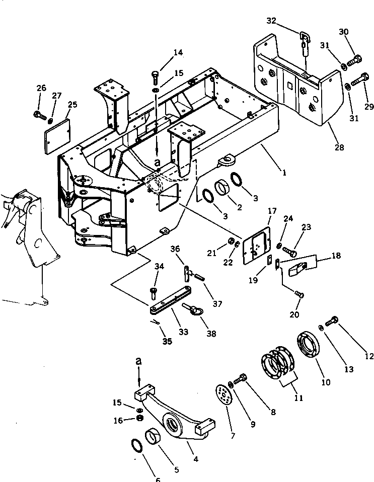 WEIGHT,COUNTER 416-46-13310 KOMATSU