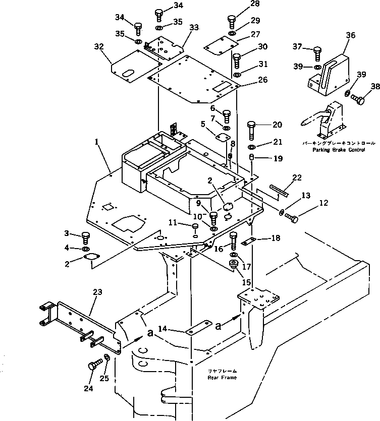 CUSHION,(FOR WA120-1P) 417-54-13160 KOMATSU